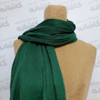 شال ساده برشکا وارداتی سبز