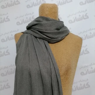 شال ساده برشکا وارداتی طوسی