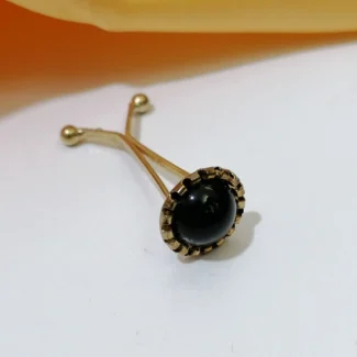 گیره روسری ساده نگین دار